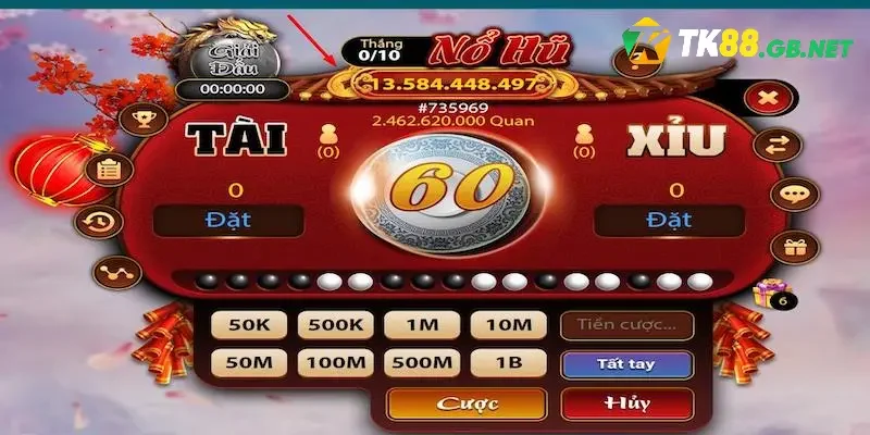 Mẹo chơi tài xỉu nổ hũ dễ thắng lớn